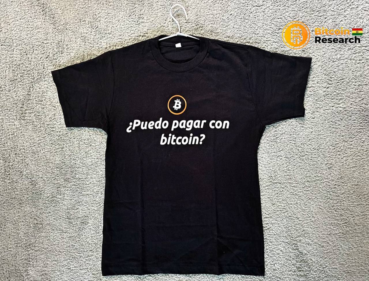 Polera Puedo pagar con bitcoin L